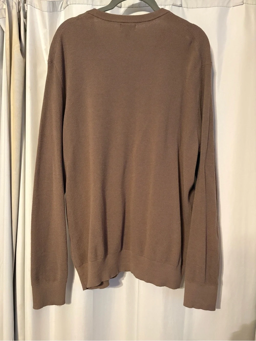 J. Crew Men's Crewneck Sweater in Taupe